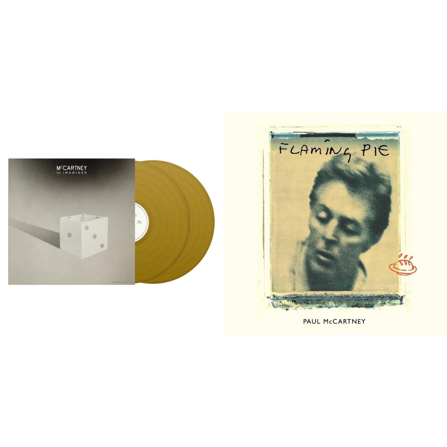 Paul Mccartney - Mccartney Iii Imagined (Gold Vinyl/2LP) (I) & Flaming Pie (2LP/Remastered)