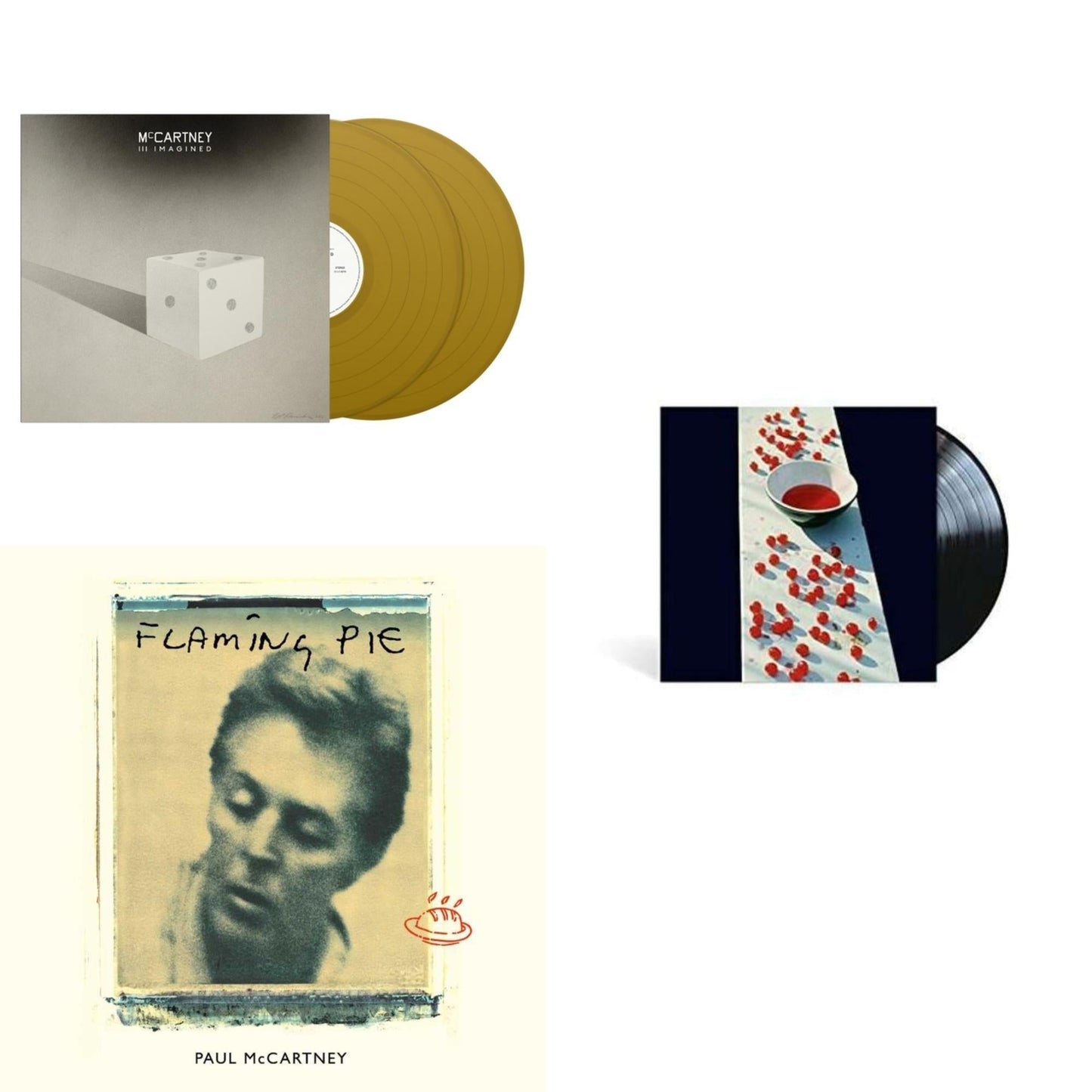 Paul Mccartney - Mccartney Iii Imagined (Gold Vinyl/2LP) (I) & Flaming Pie (2LP/Remastered) & Mccartney (180G)
