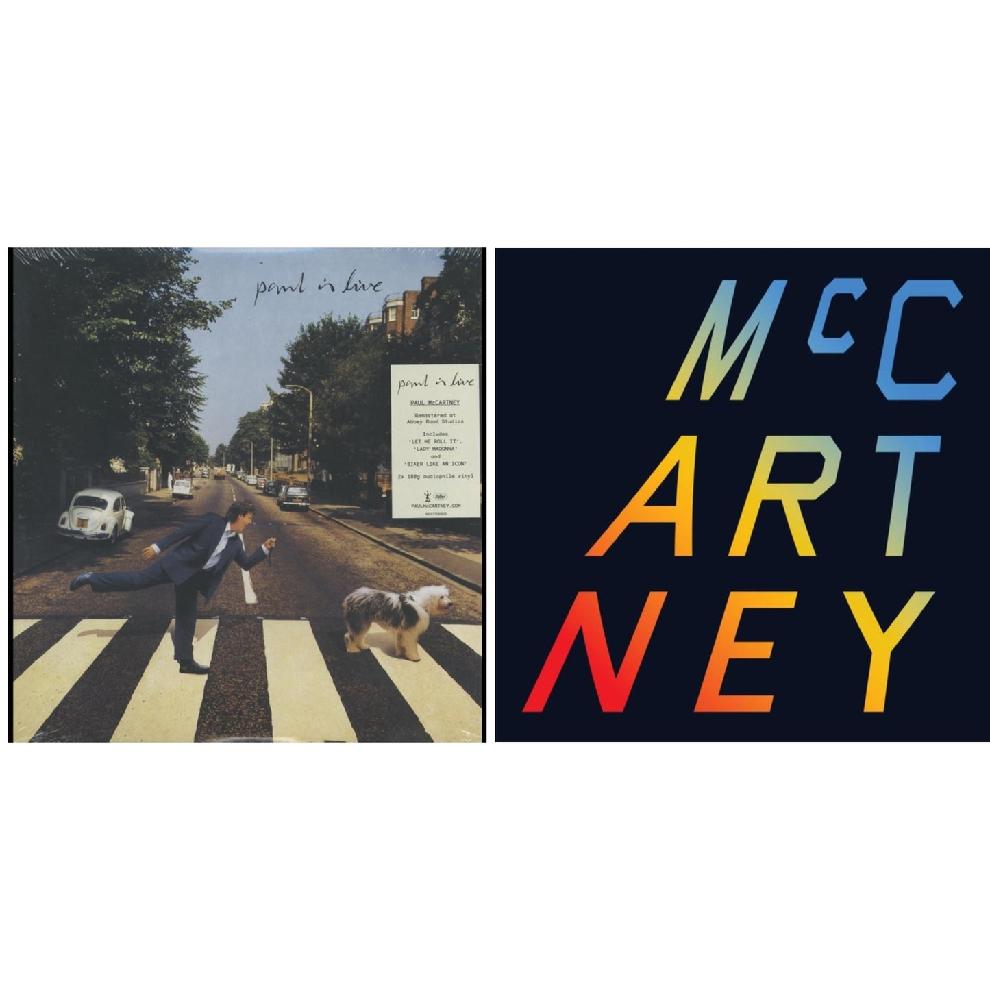 Paul Mccartney - Mccartney I / Ii / Iii (3LP Box Set) & Paul Is Live (2LP)
