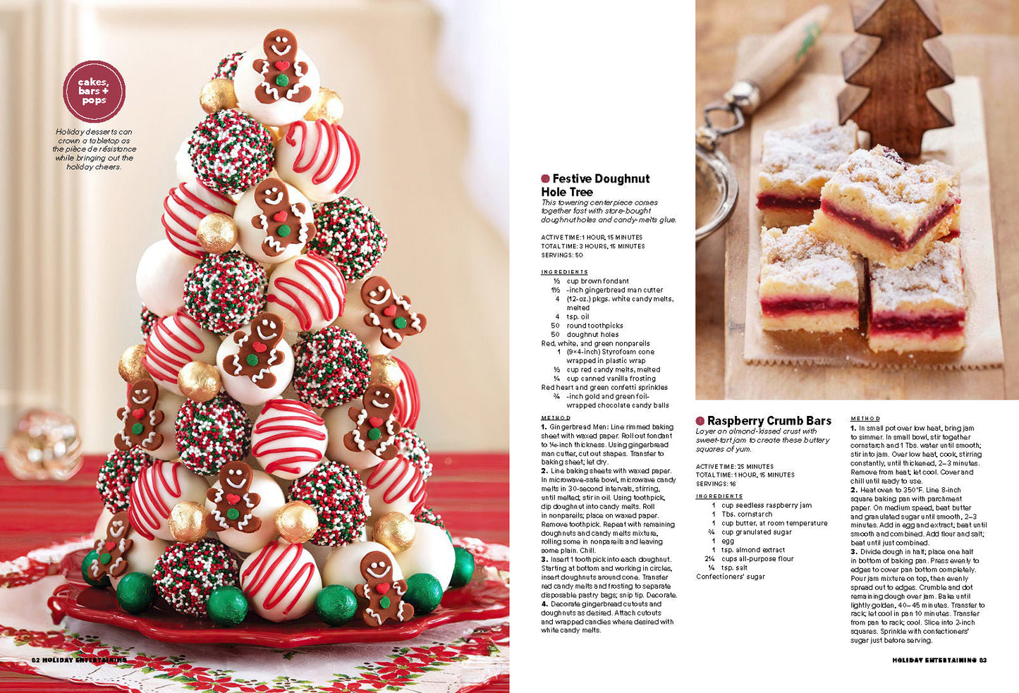 Holiday Entertaining - 67+ Festive Recipes: Thanksgiving, Christmas, New Year's, Menu Planning, Tabletop Decor, Hosting Tips, Timing Plans, Cookie Parties, Brunch, Doughnut Trees & Cinnamon Rolls!