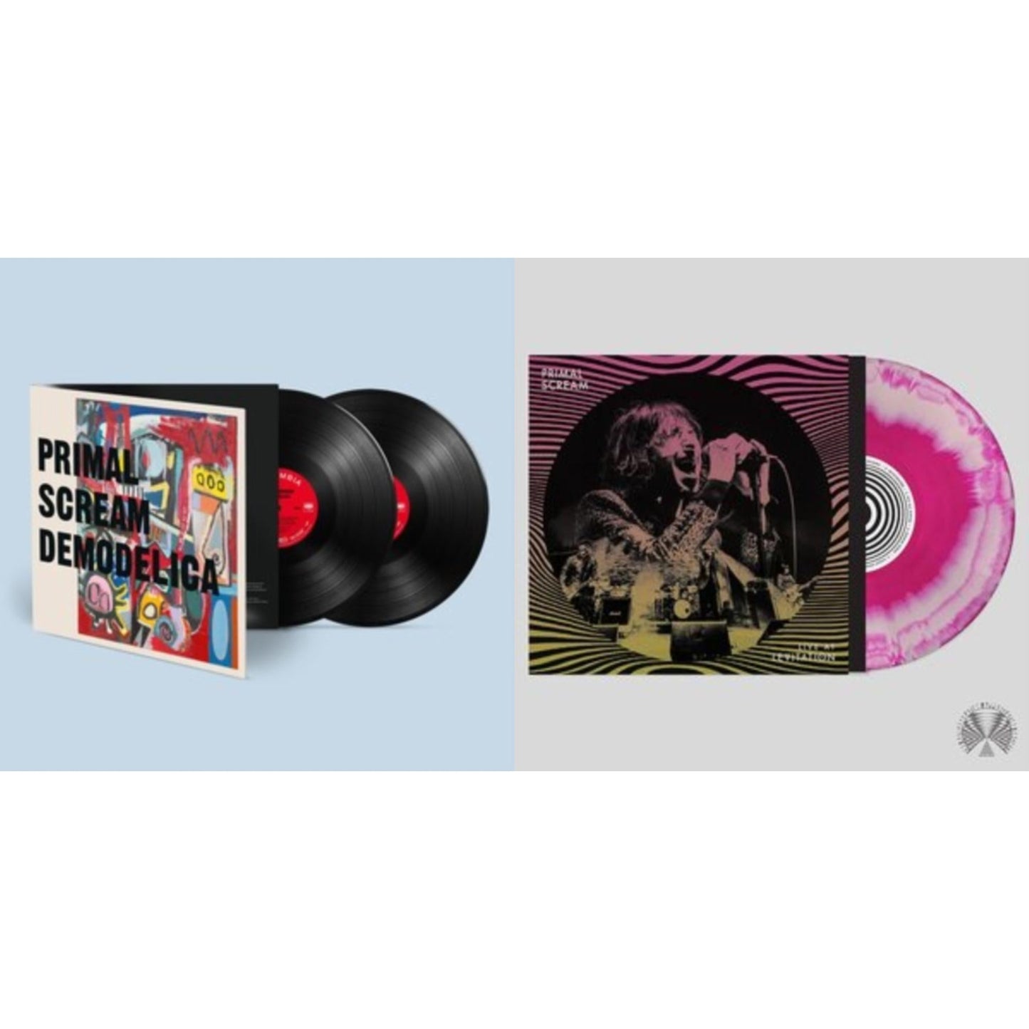 Primal Scream - Demodelica & Live At Levitation (Pink LP Vinyl) (Ten Bands One Cause)