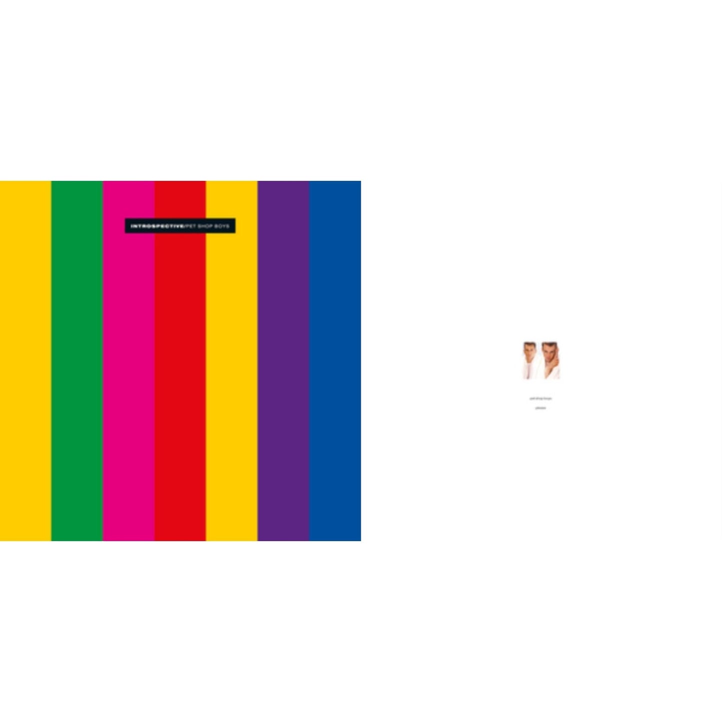Pet Shop Boys - Introspective (2018 Remastered Version) & Please (2018 Remastered Version) - LP Vinyl Bundle