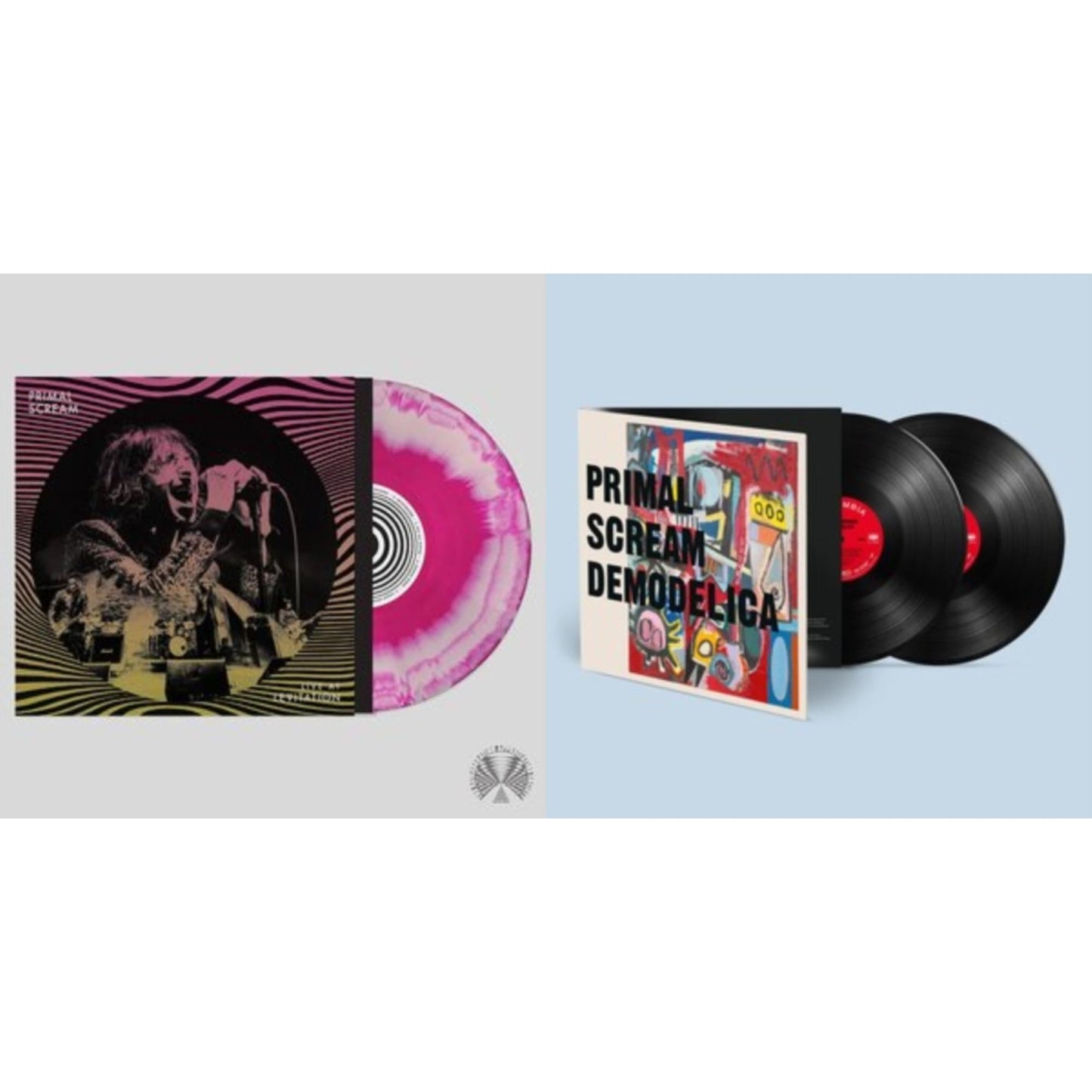 Primal Scream - Demodelica & Live At Levitation (Pink LP Vinyl) (Ten Bands One Cause)