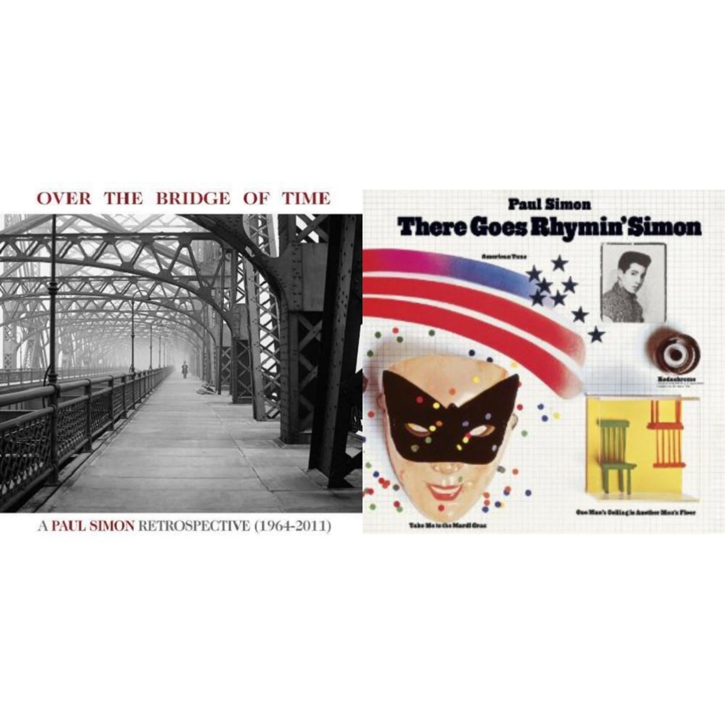 Paul Simon - There Goes Rhymin Simon & Over The Bridge Of Time: Retrospective - CD Bundle