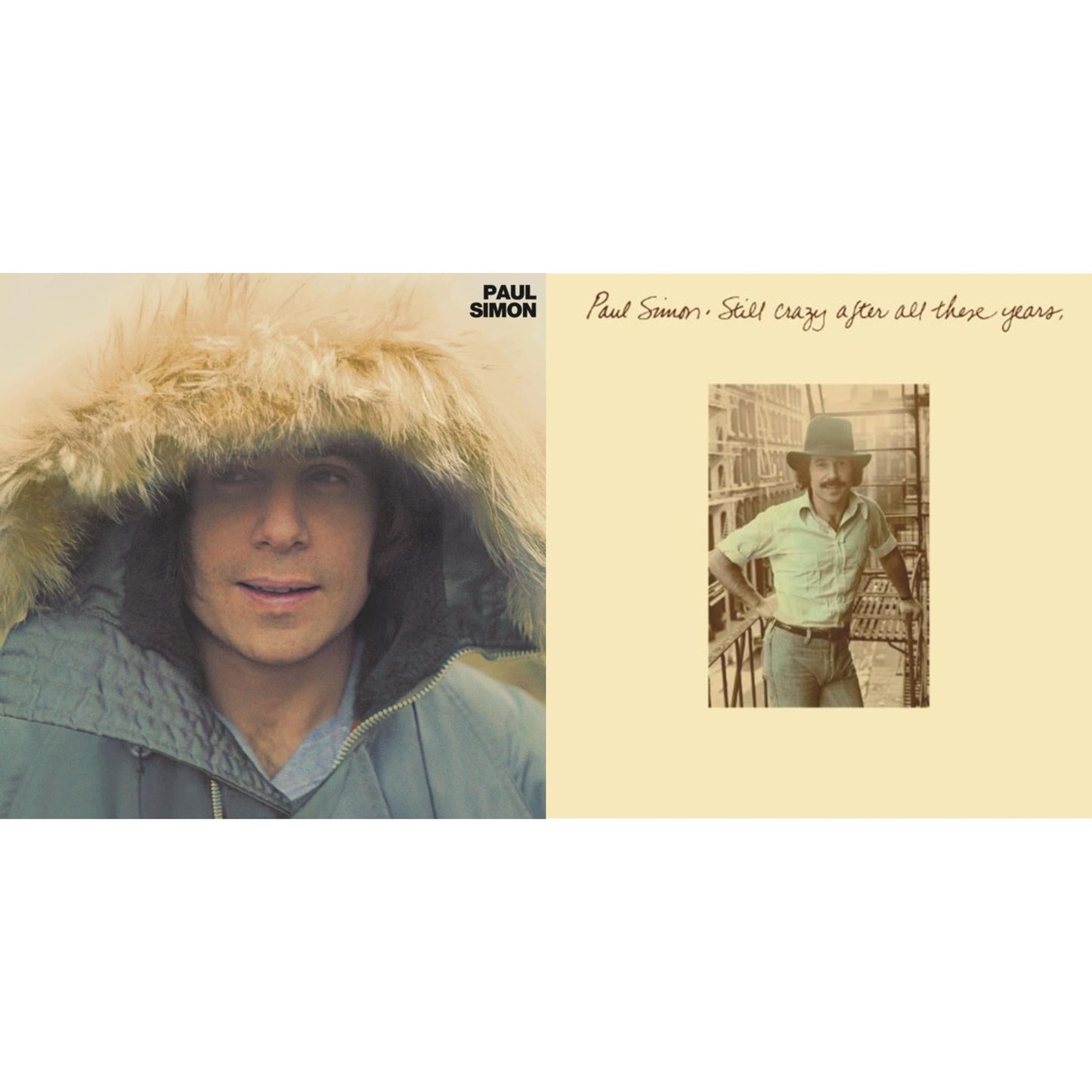 Paul Simon - Paul Simon (180G) & Still Crazy After All These Years (180G) - LP Vinyl Bundle