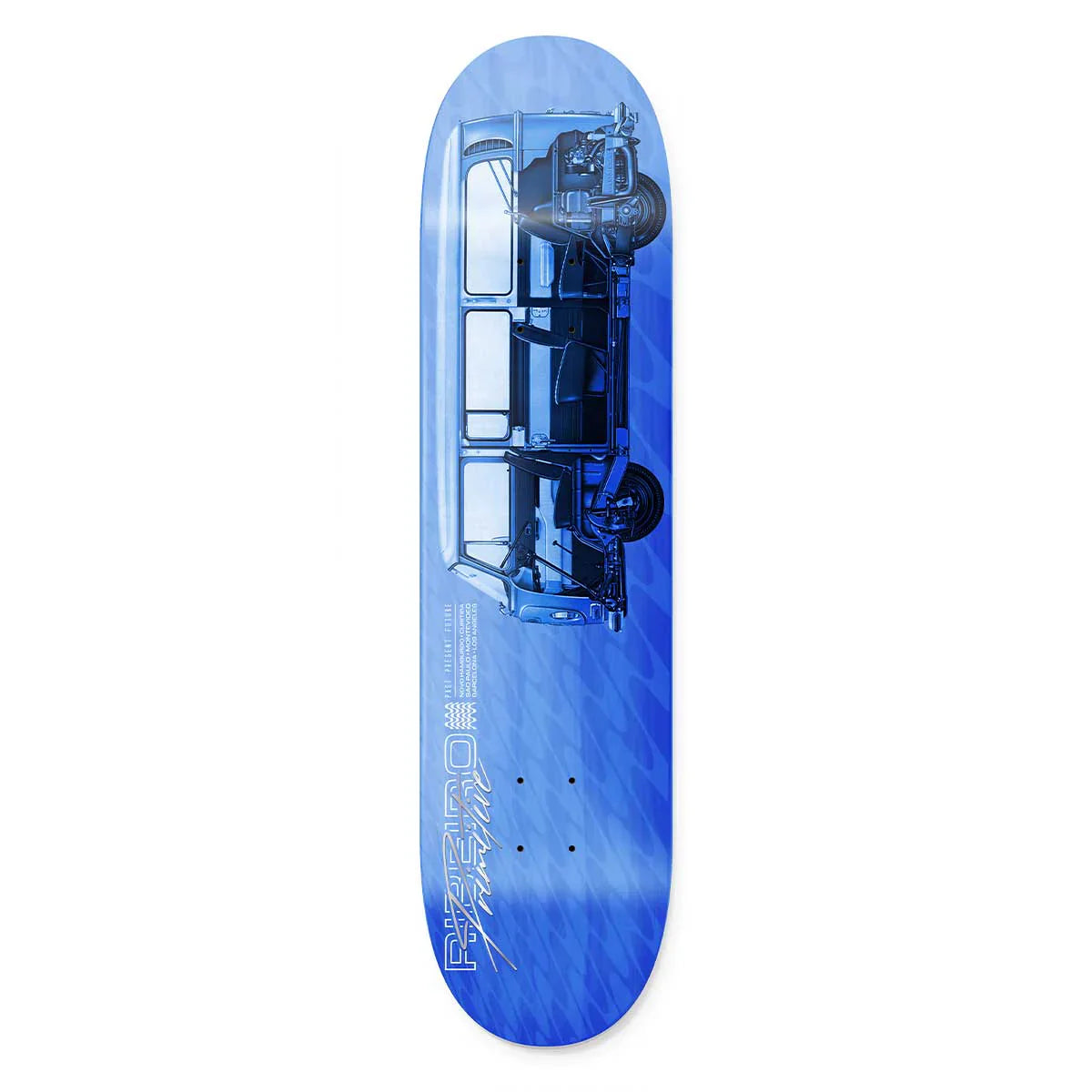 Primitive Carlos Journey Skateboard Deck - 8.125ƒ?? Blue