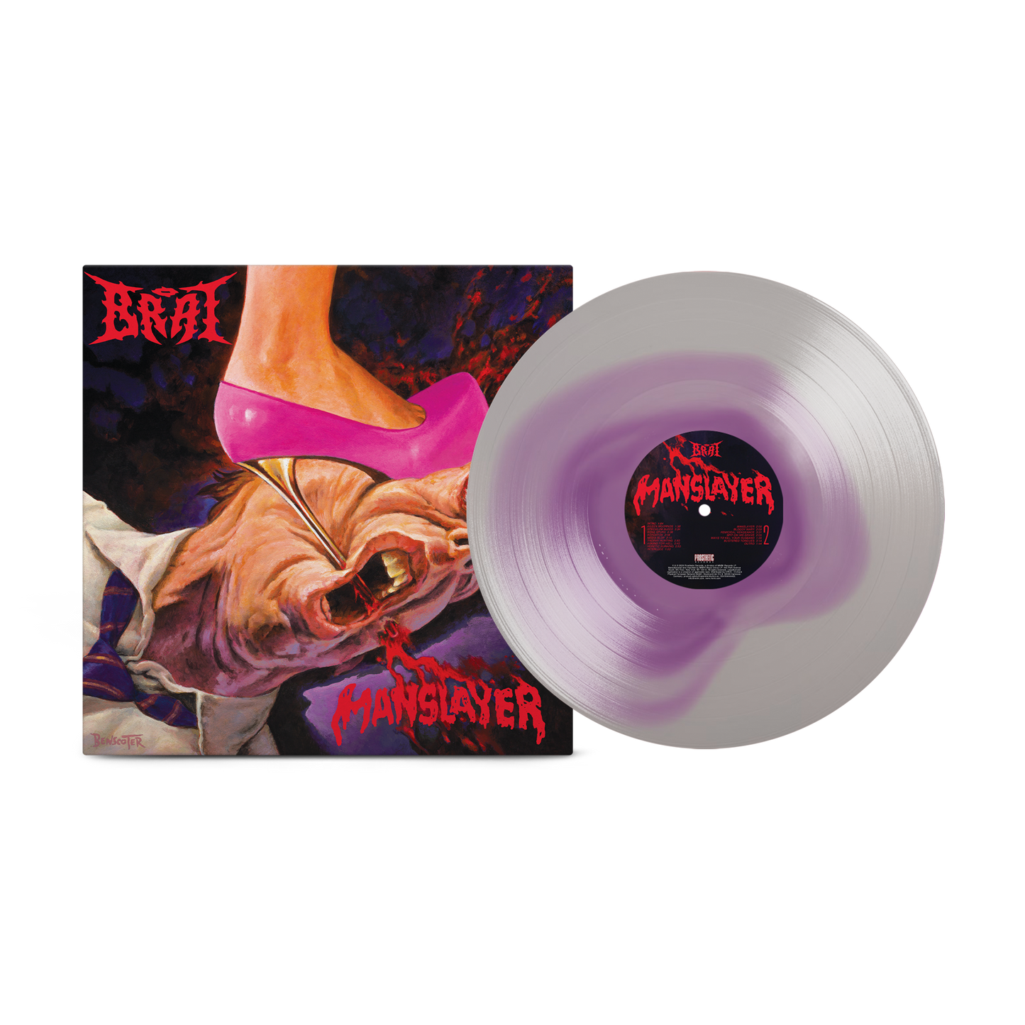 BRAT - Manslayer on Translucent Vinyl Record