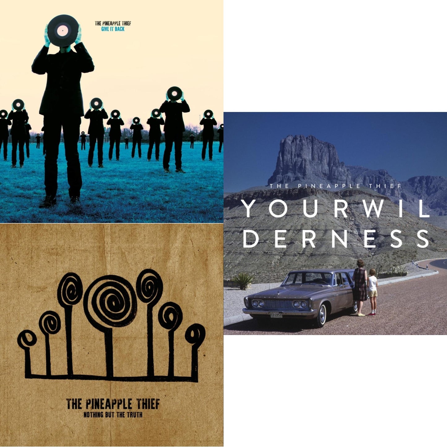 Pineapple Thief - Your Wilderness & Nothing But The Truth & Give It Back - LP Vinyl Bundle