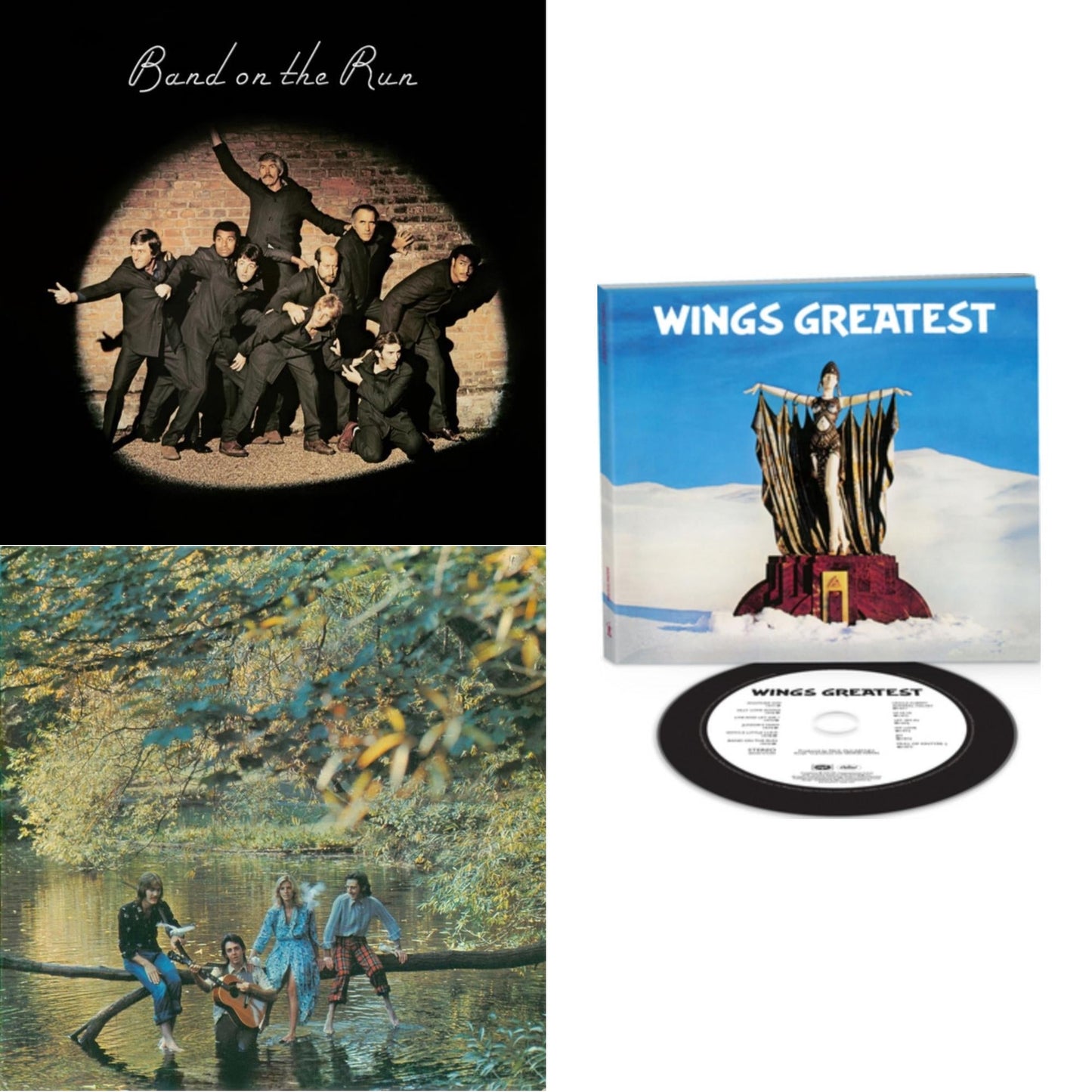 Paul & Wings Mccartney - Band On The Run (Shm-CD) (Limited) & Wild Life (Shm-CD) (Limited) & Greatest