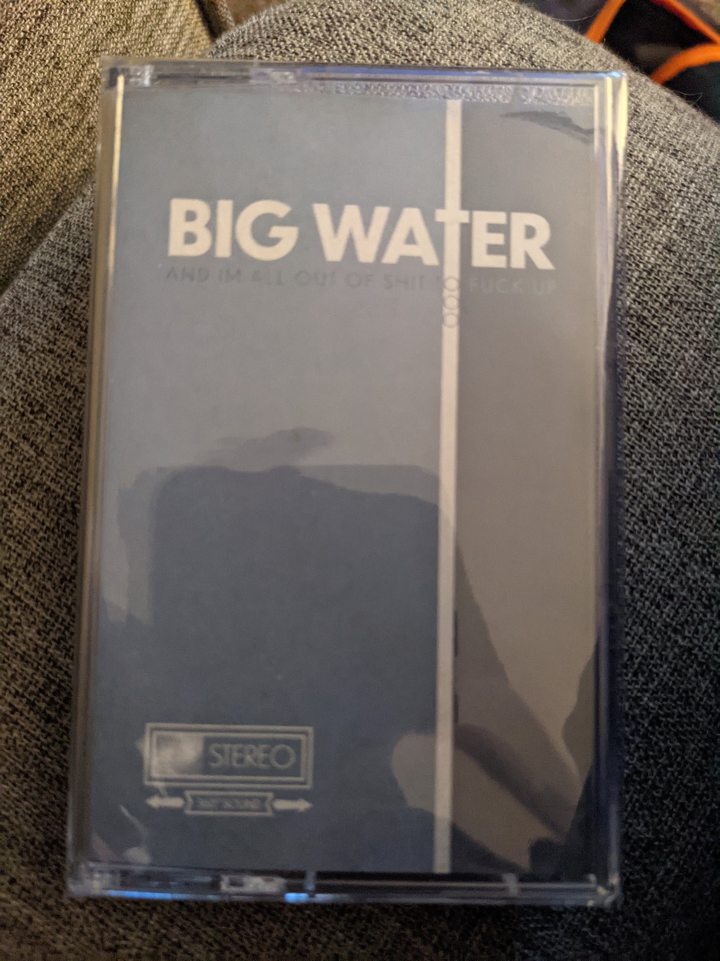 Big Water – I'm Here To Drink Nattys and F**k Sh*t Up, And I’m All Out Of Sh*t To F**k Up Cassette Tape