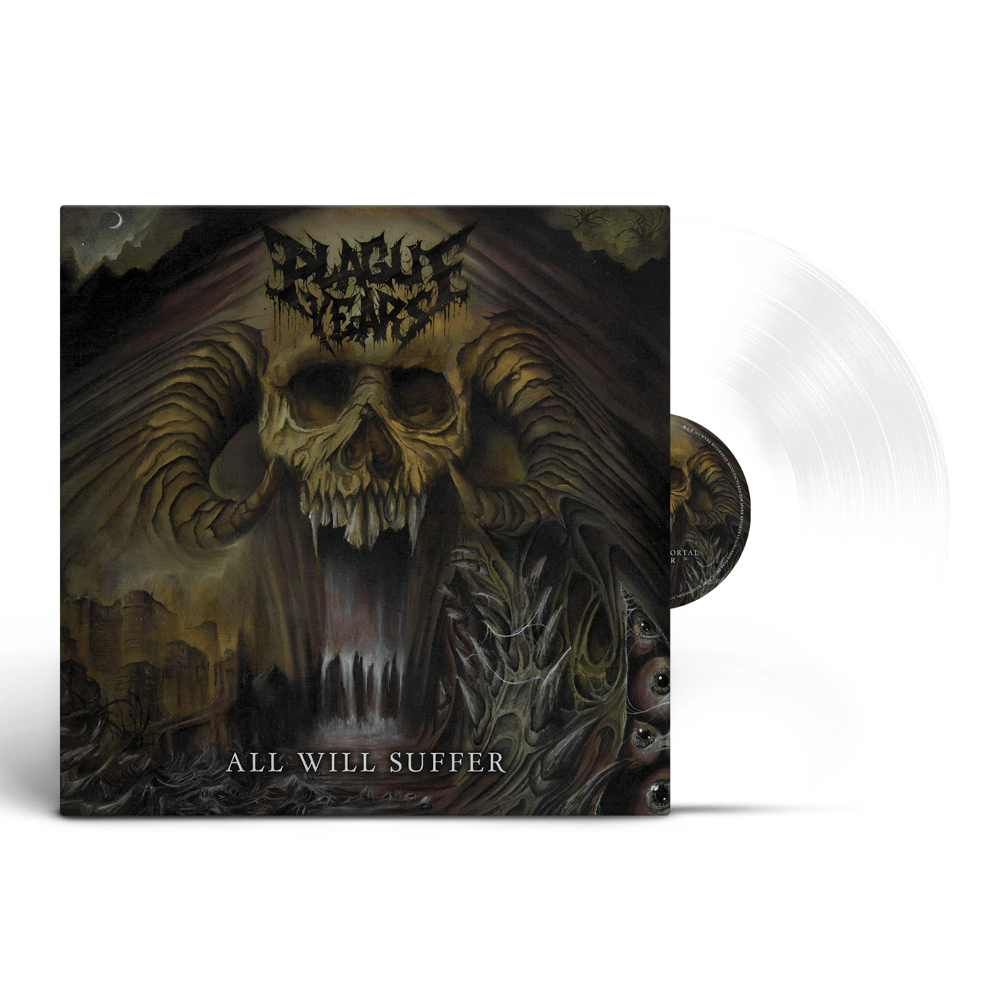 Plague Years - All Will Suffer EP Clear Vinyl Record Vinyl Record