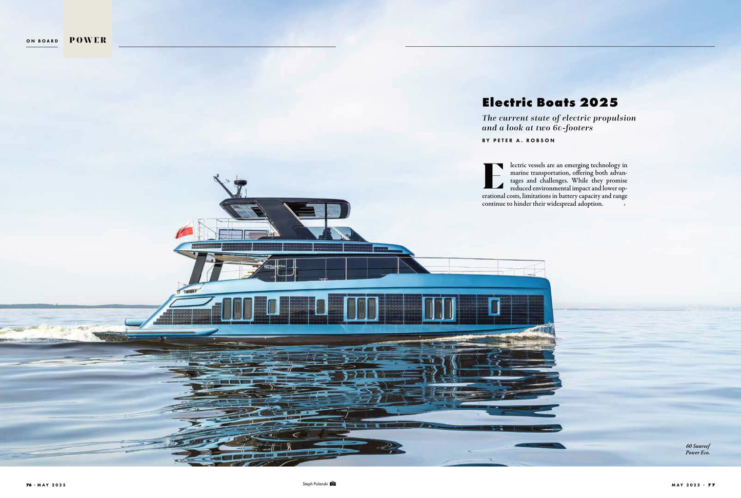 Pacific Yachting - May 2025: Navigating North, Cruising Beyond Discovery Passage, Electric Boats, Cowichan Chinook Recovery, Marine Waste Management, Required Safety Gear & More!