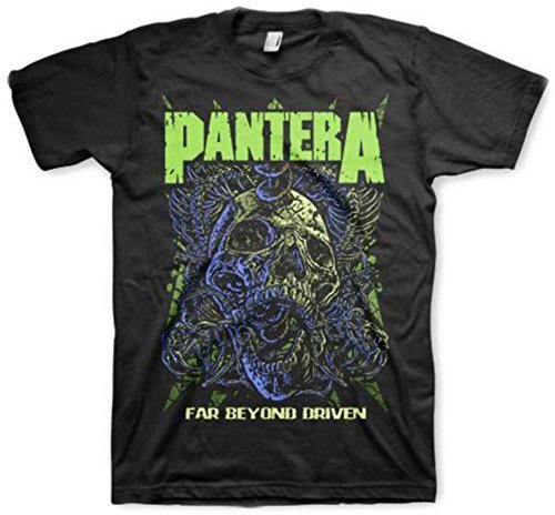 Pantera Men'S Pantera Far Beyond Driven T Shirt,Black,Xx-Large Mens T Shirt Officially Licensed