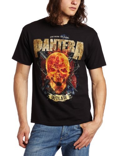 Pantera Outlaw Mens - L Mens T Shirt Officially Licensed
