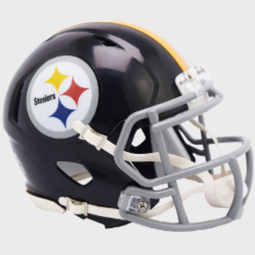 Pittsburgh Steelers 1963 to 1976 Riddell Mini Speed Throwback Helmet NFL