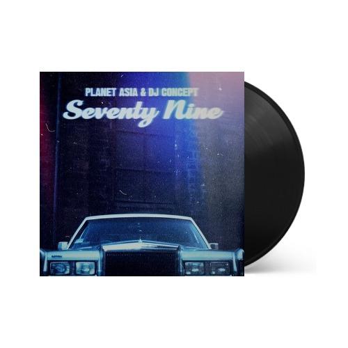 Planet Asia & DJ Concept - Seventy Nine (Black / Alternate Art) Vinyl Record