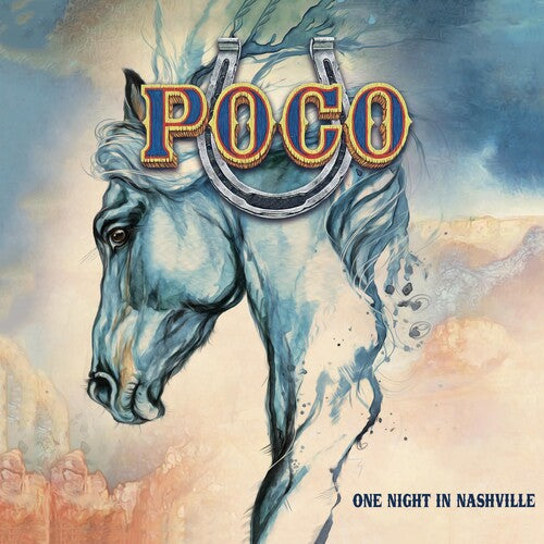 Poco - One Night In Nashville (Transparent Blue) (Colored Vinyl, Limited Edition) Vinyl Record