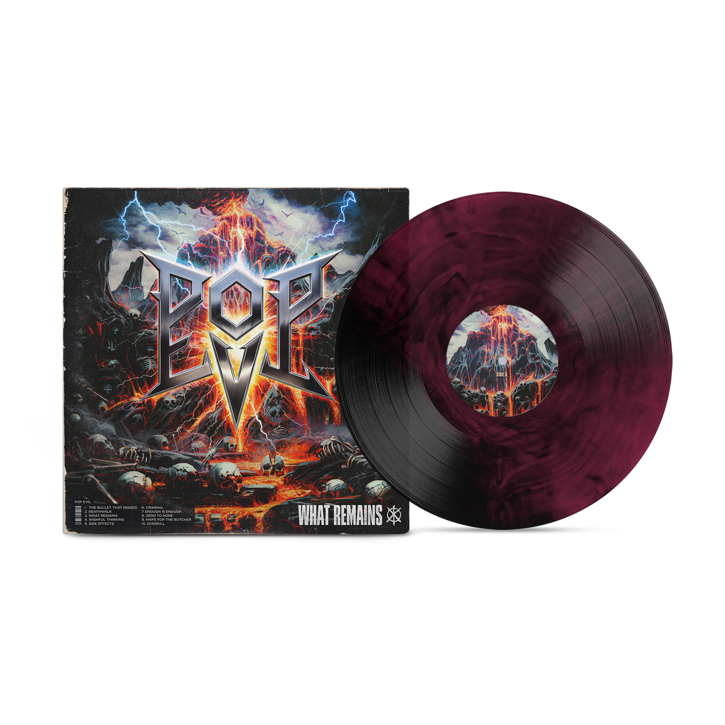 Pop Evil - What Remains on Galaxy Translucent Vinyl Record