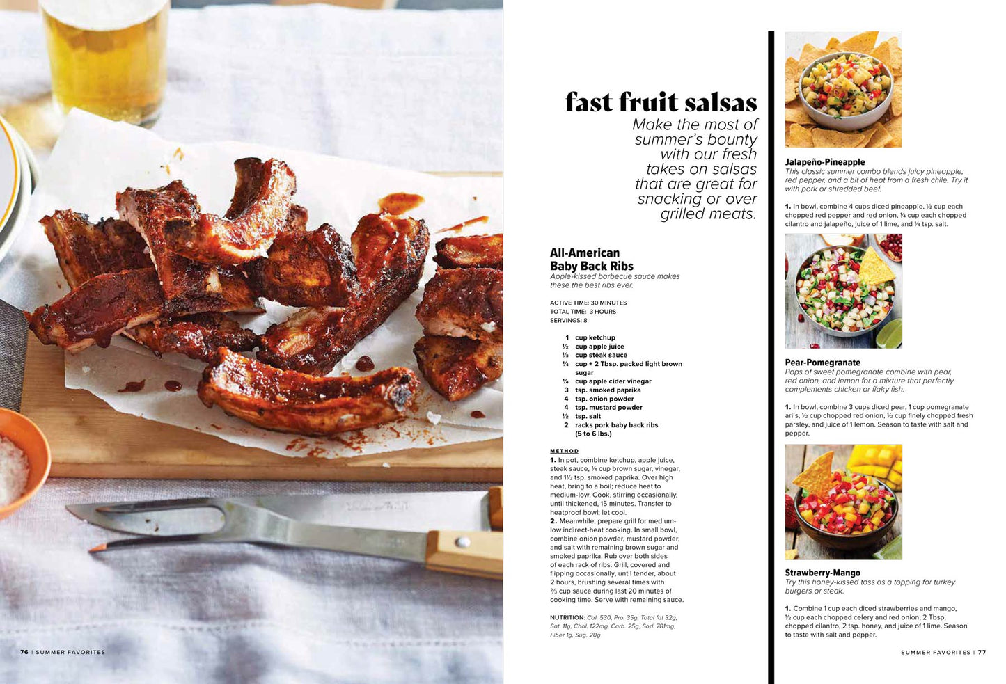 Summer Favorites - 104 Recipes, Fresh Weeknight Flavors, Upgrade Backyard Cookout, Cool Melon Salads, Drinks, Sweet Treats, Picnic Classics, Fresh Takes On Burgers, Mexican Flavors, July 4th & More!