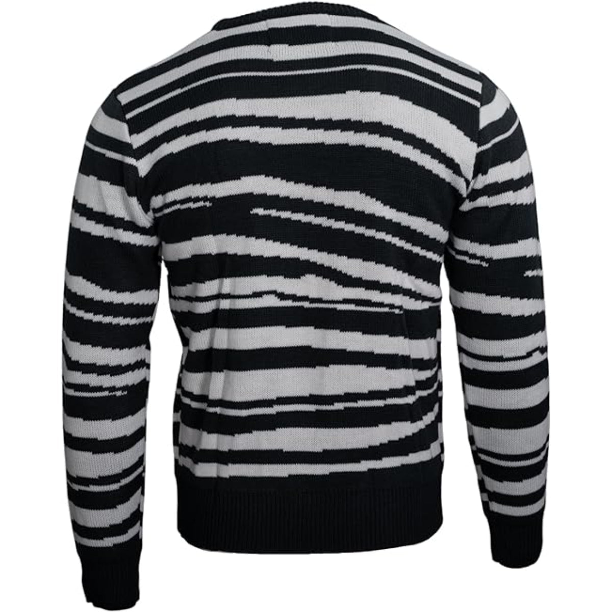 Pugley's Spooky Black and White Sweater for Cosplay
