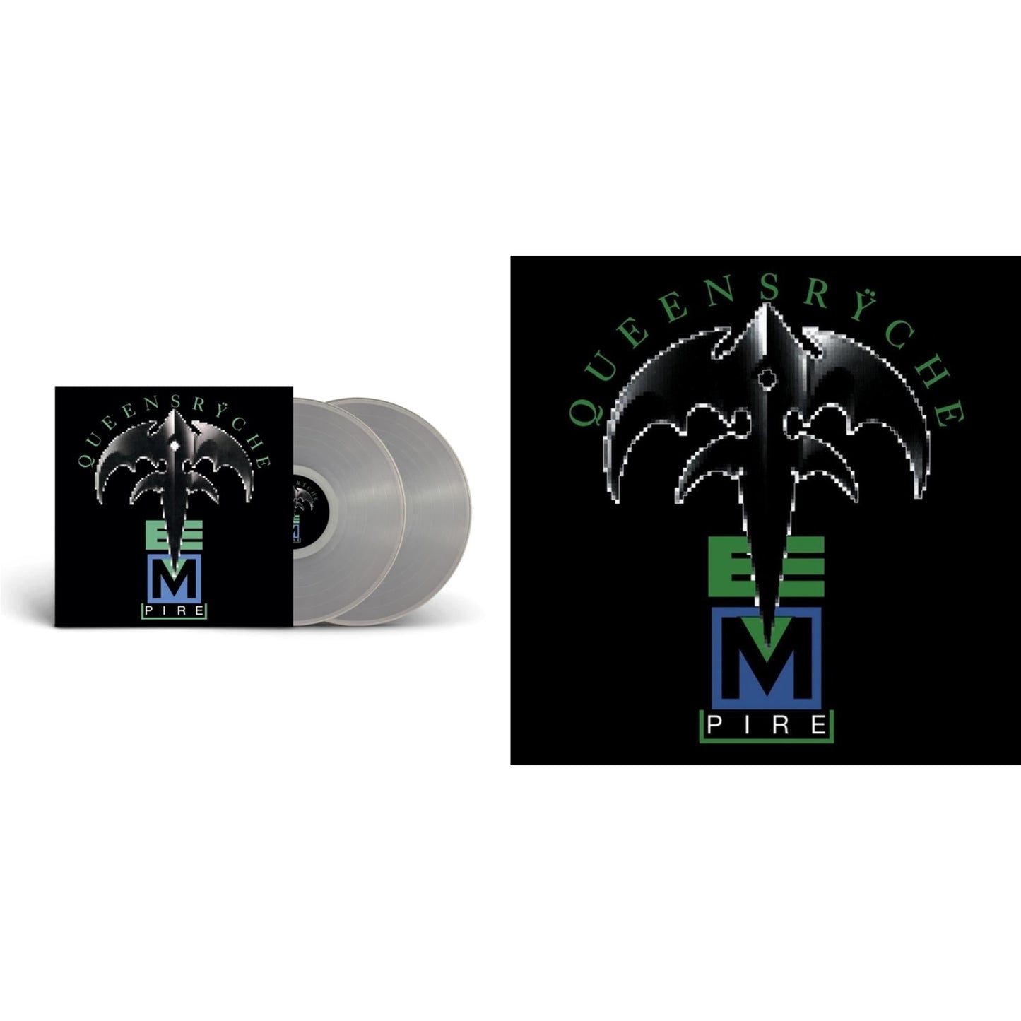 Queensryche - Empire (2LP/Clear Vinyl) & Empire (180G/Translucent Red Audiophile LP Vinyl/30Th Anniversary Limited Edition/Gatefold Cover)