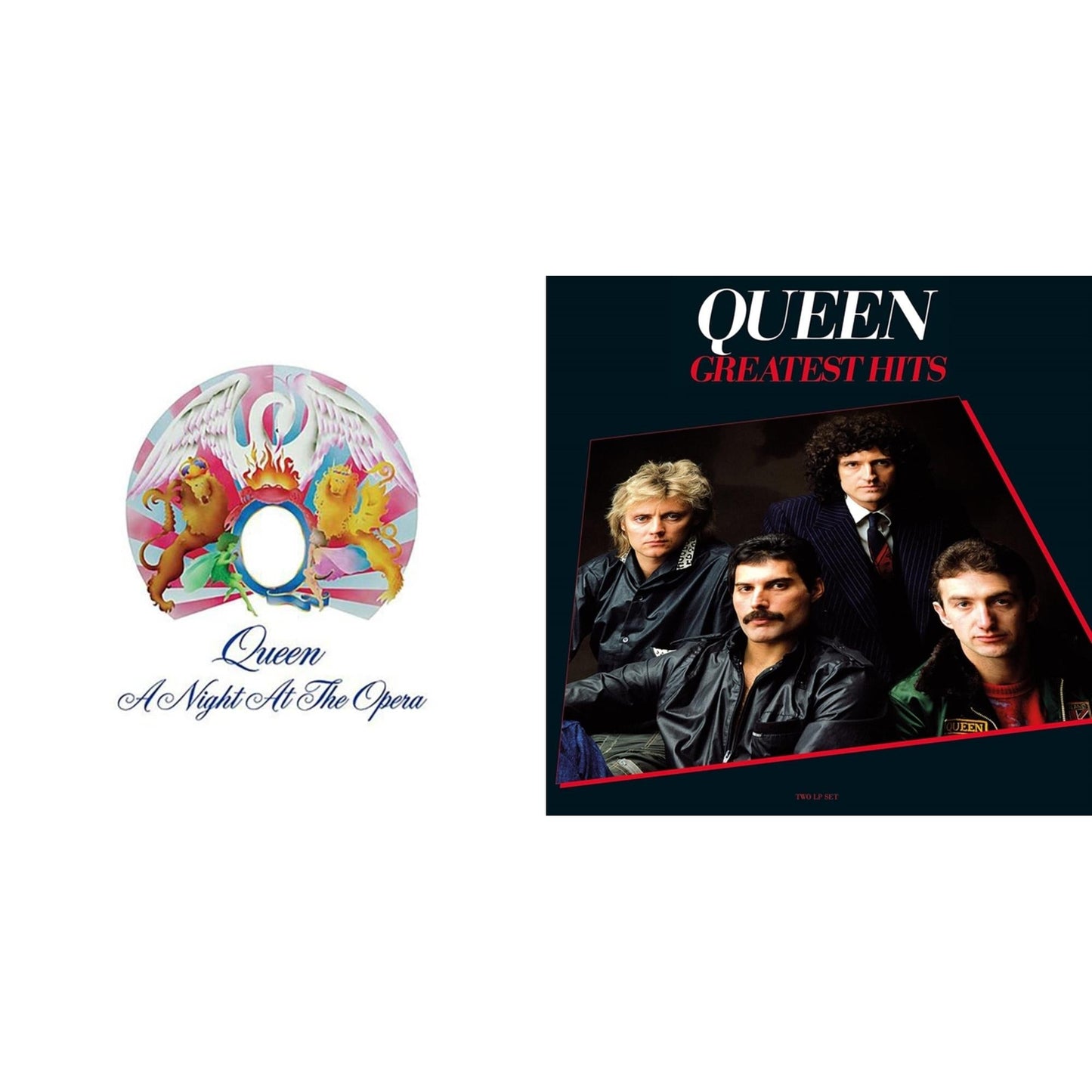 Queen - Night At The Opera & Greatest Hits 1 (180G) - LP Vinyl Bundle