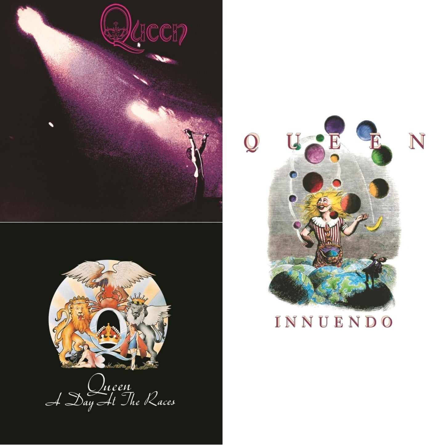 Queen - Queen & Innuendo (2LP) & Day At The Races