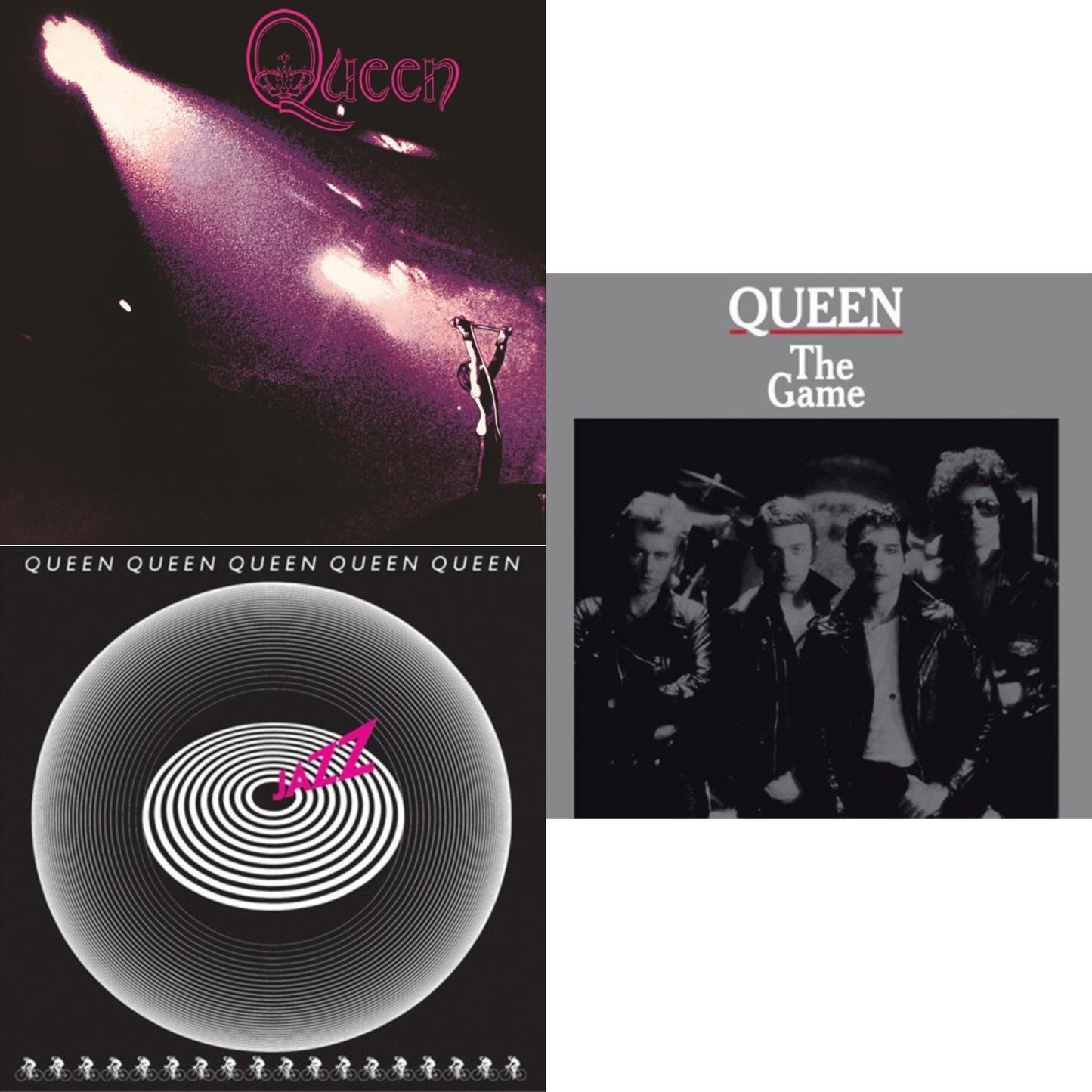 Queen - Jazz & Game & Queen - LP Vinyl Bundle