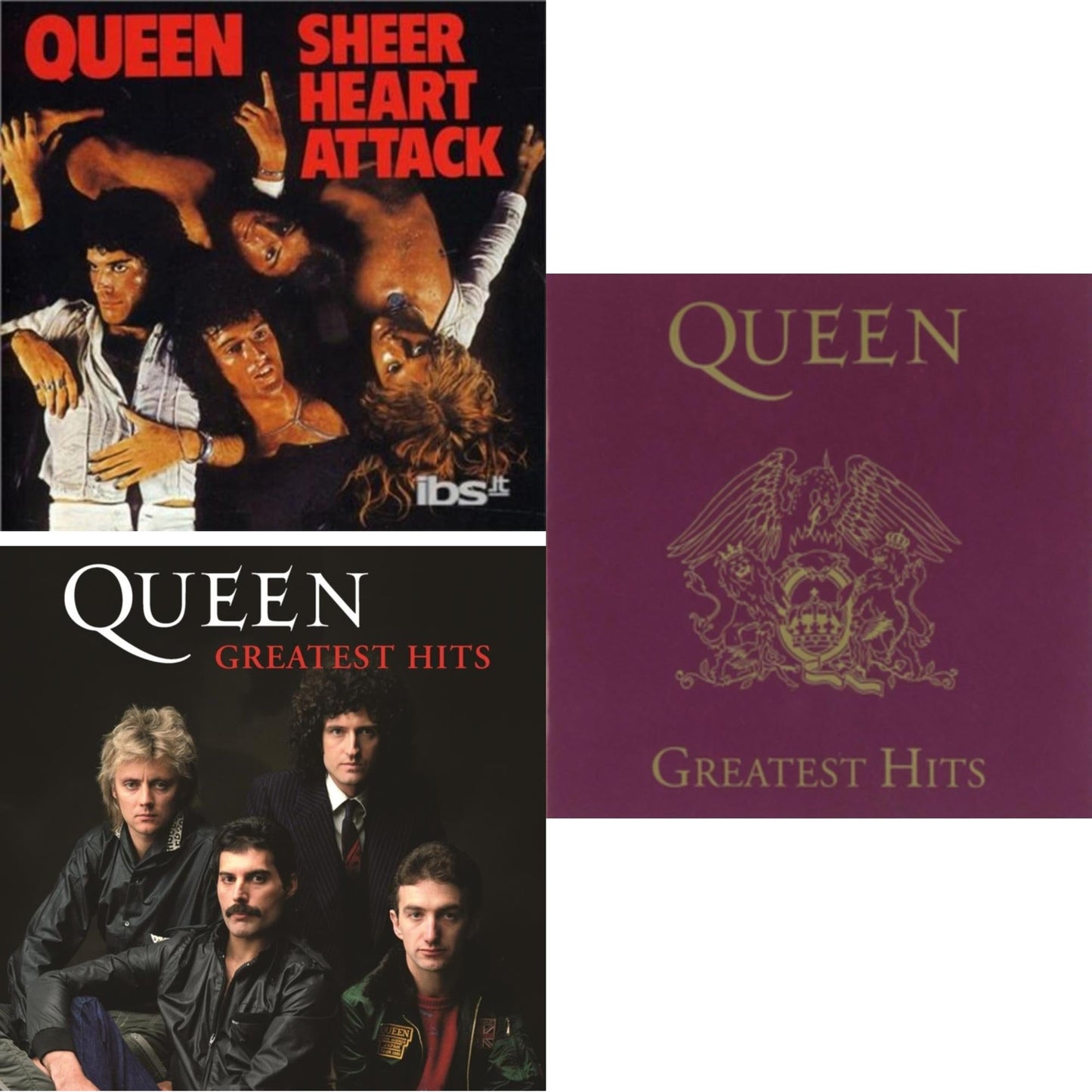 Queen - Sheer Heart Attack & Greatest Hits & Greatest Hits - CD Bundle