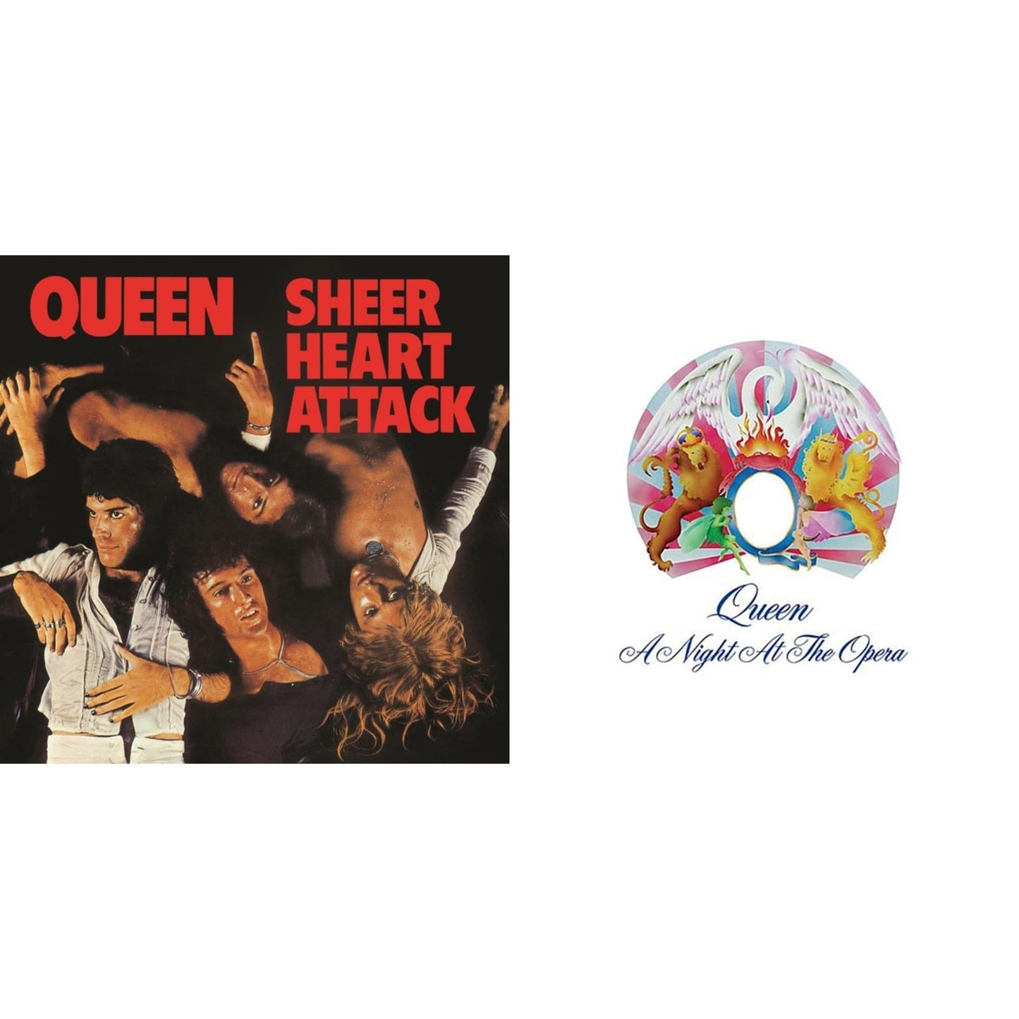 Queen - Sheer Heart Attack (Half-Speed LP Vinyl) & Night At The Opera