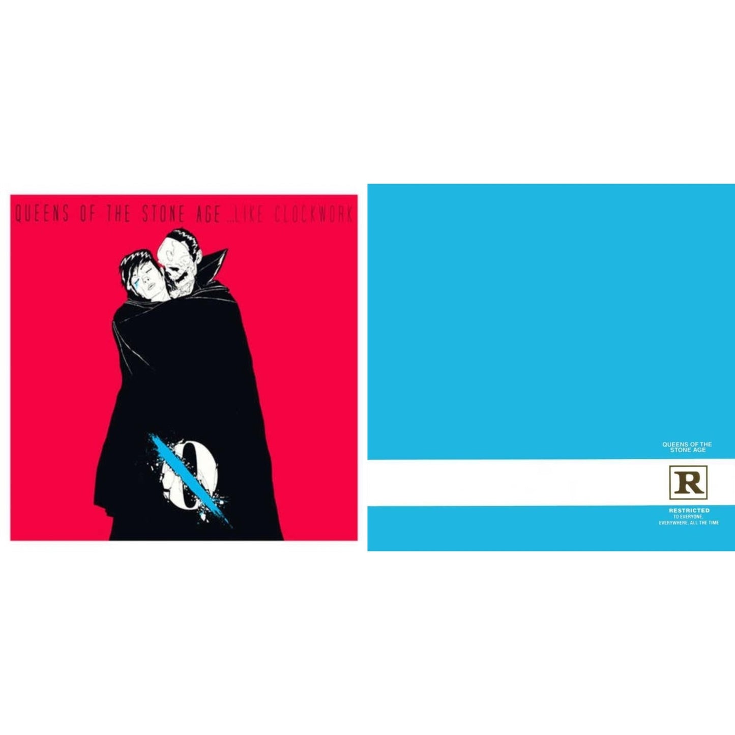 Queens Of The Stone Age - Rated R (180G) (X) & Like Clockwork - LP Vinyl Bundle