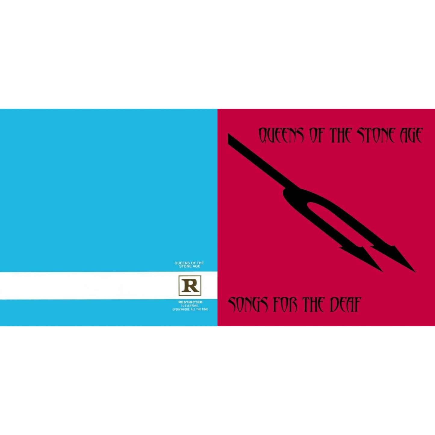 Queens Of The Stone Age - Rated R (180G) (X) & Songs For The Deaf (180G) (X) - LP Vinyl Bundle