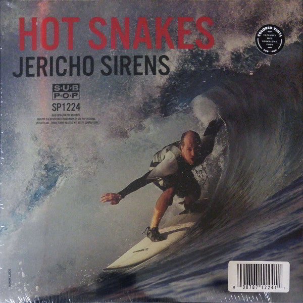 HOT SNAKES - Jericho Sirens Vinyl LP Record