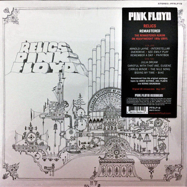 Pink Floyd – Relics 180G Vinyl LP Record