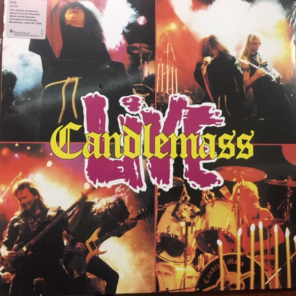 CANDLEMASS - Live 2x Vinyl LP Record