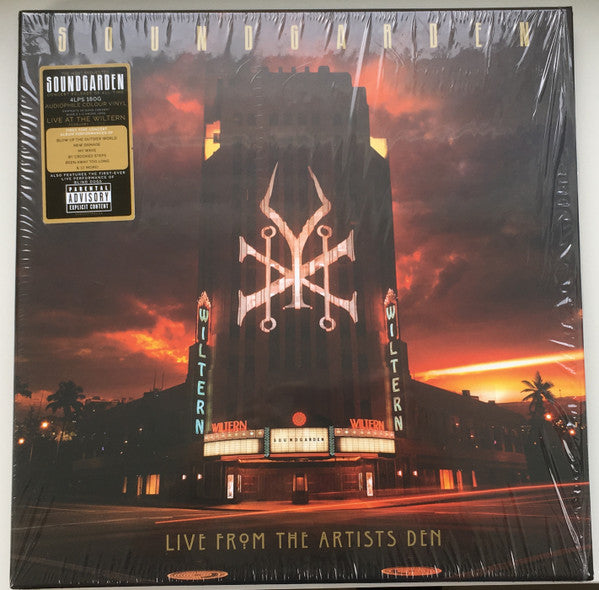 SOUNDGARDEN - Live From The Artists Den 4x Vinyl LP Record