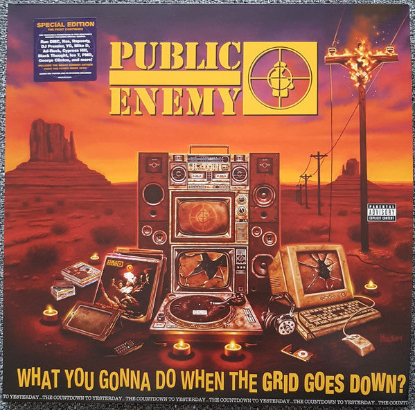 Public Enemy – What You Gonna Do When The Grid Goes Down? Vinyl LP Record