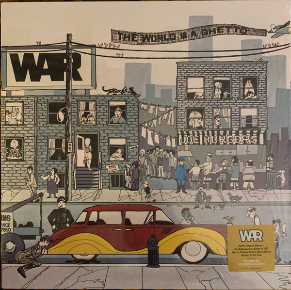 WAR - The World Is A Ghetto Vinyl LP Record