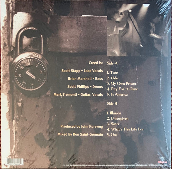 Creed - My Own Prison Vinyl LP Record