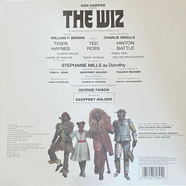 Various – The Wiz (The Super Soul Musical "Wonderful Wizard Of Oz") Vinyl LP Record