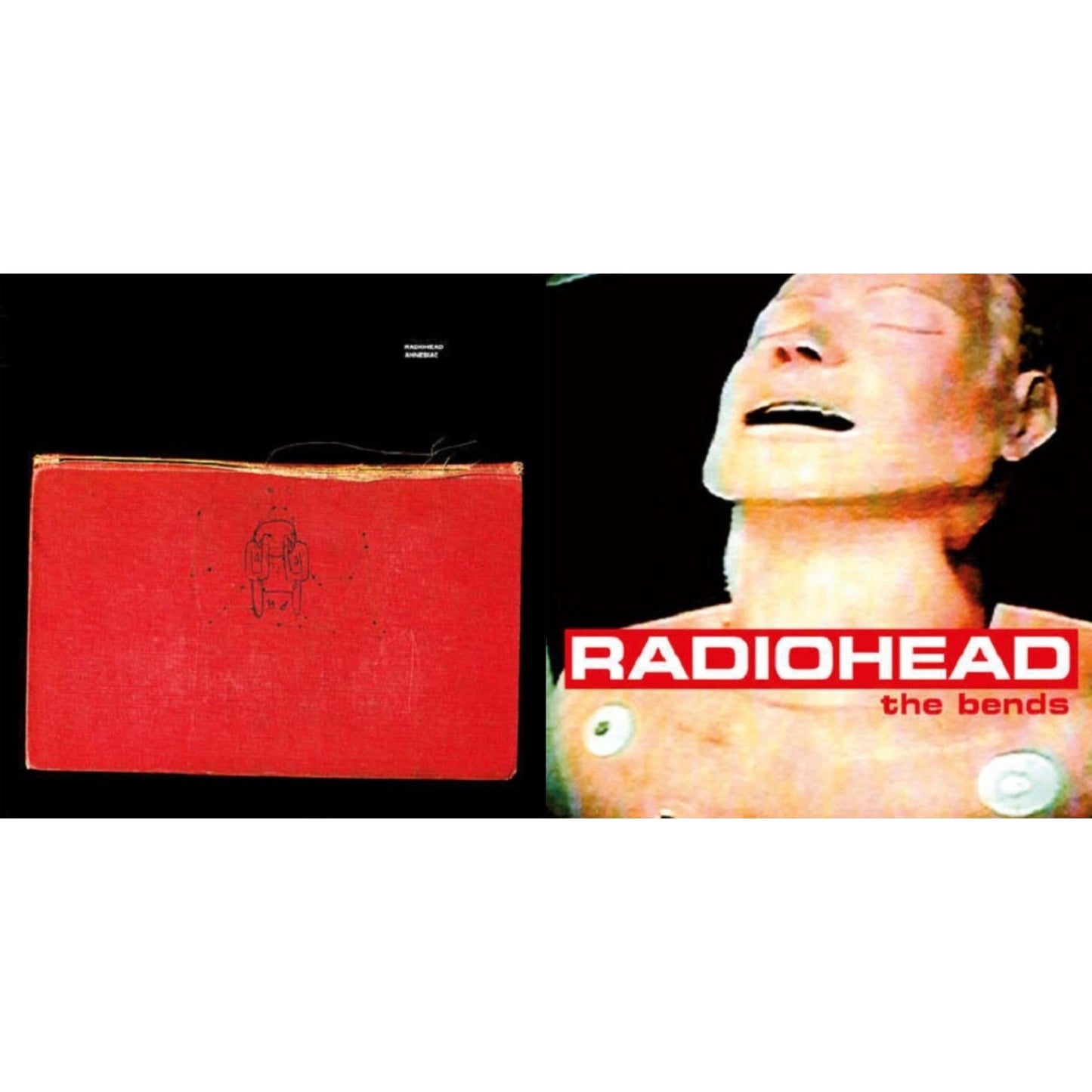 Radiohead - Bends (180G) & Amnesiac (2LP/180G)