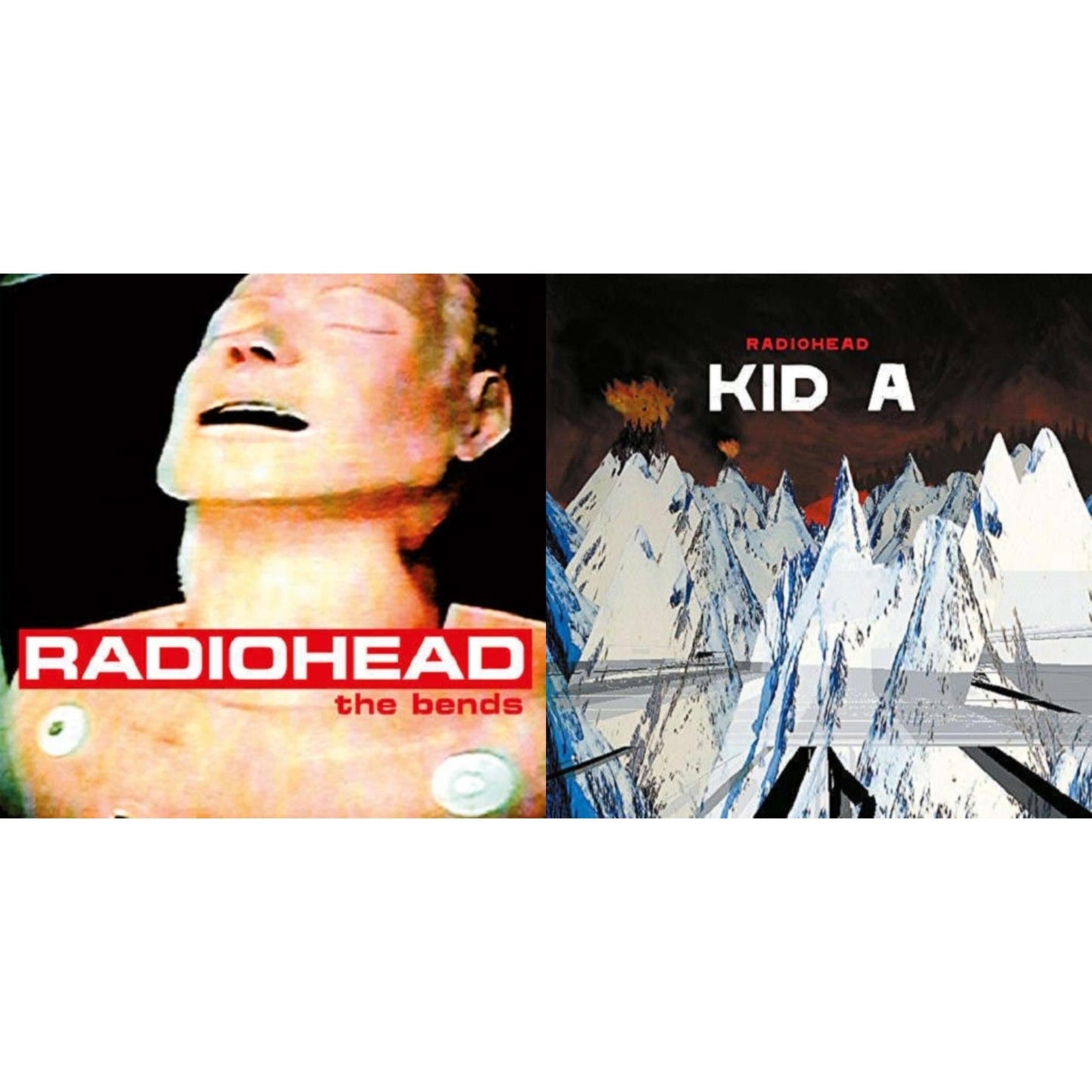 Radiohead - Bends (180G) & Kid A (2LP/180G)