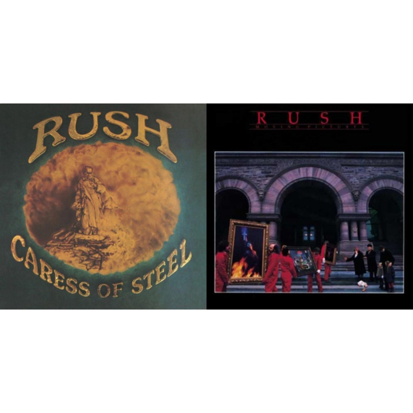 Rush - Caress Of Steel (180G/Dl Card) & Moving Pictures (180G LP Vinyl/Dl Card)