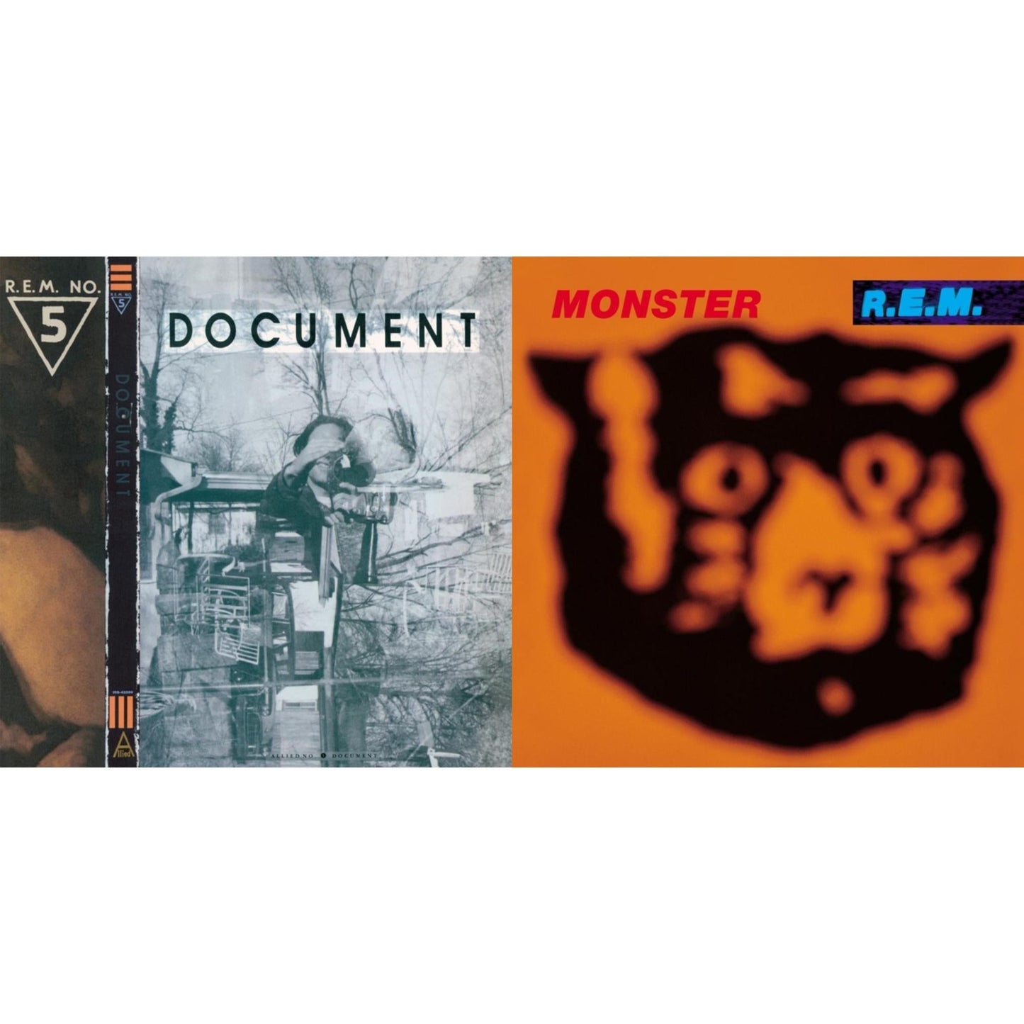 R.E.M. - Document & Monster - LP Vinyl Bundle