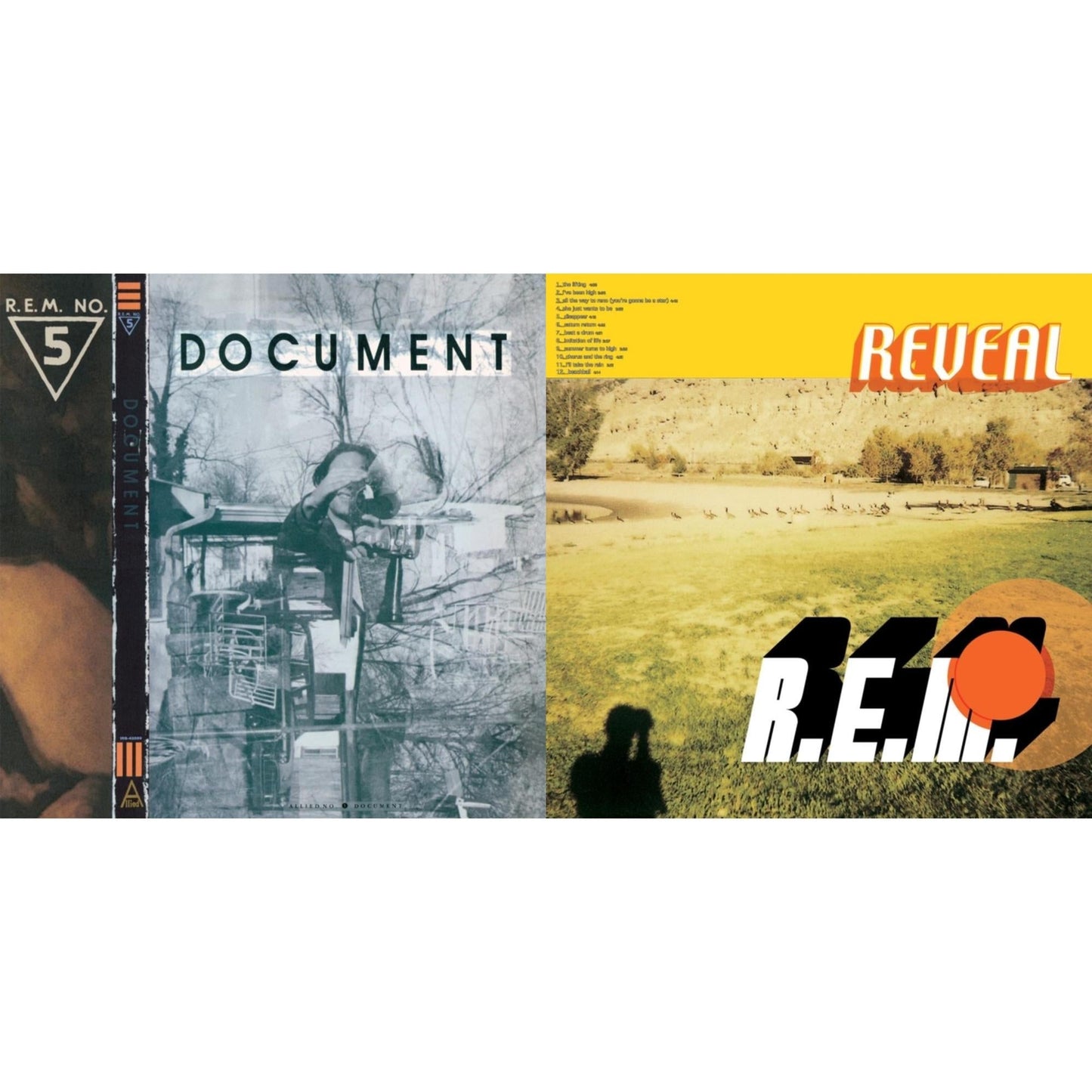 R.E.M. - Document & Reveal - LP Vinyl Bundle