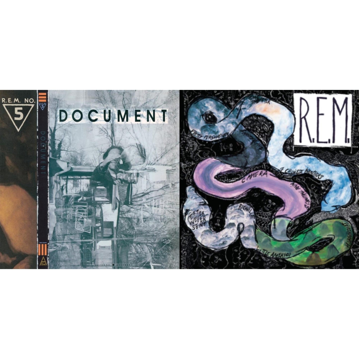 R.E.M. - Document & Reckoning - LP Vinyl Bundle