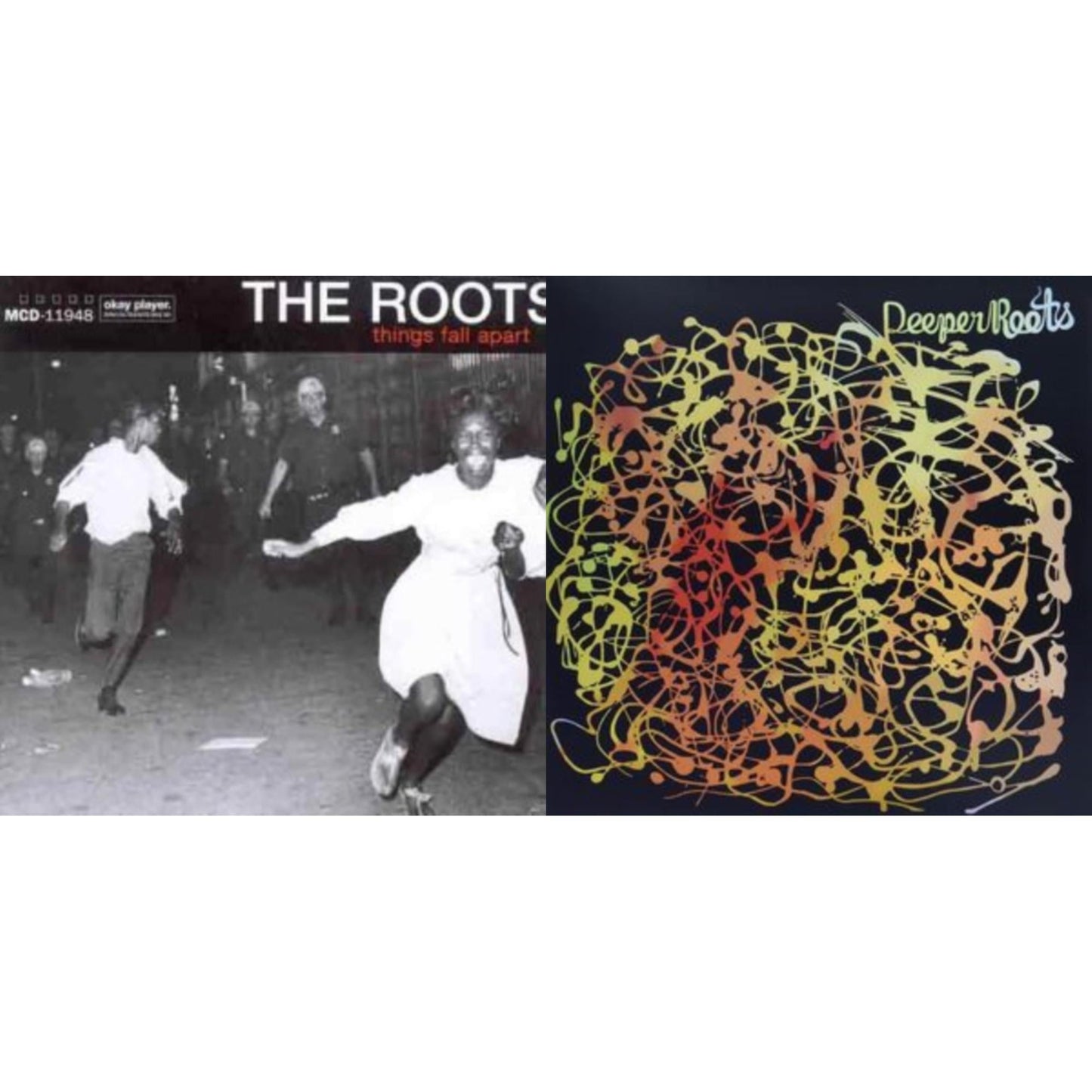 Roots - Things Fall Apart & Deeper Roots - LP Vinyl Bundle
