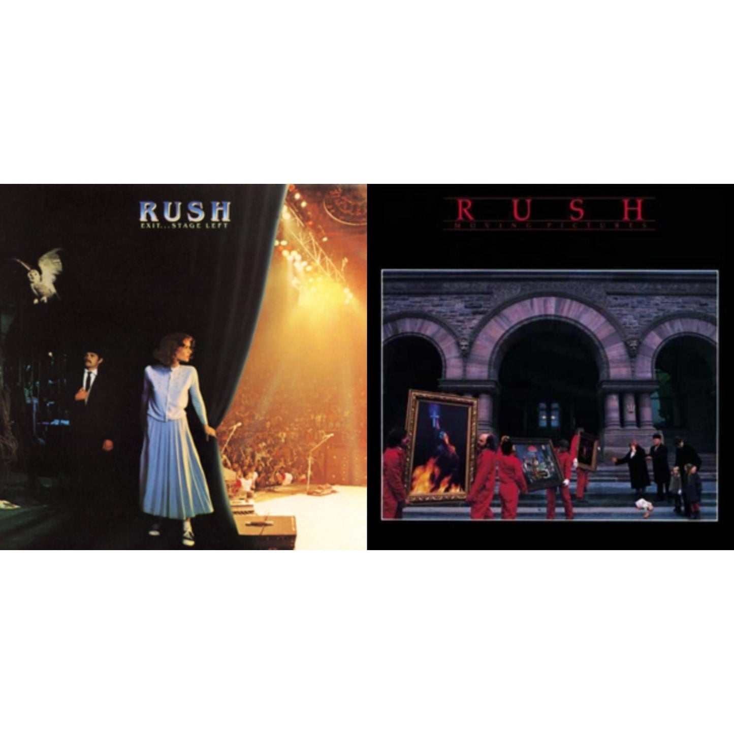 Rush - Moving Pictures (180G LP Vinyl/Dl Card) & Exit Stage Left (180G)