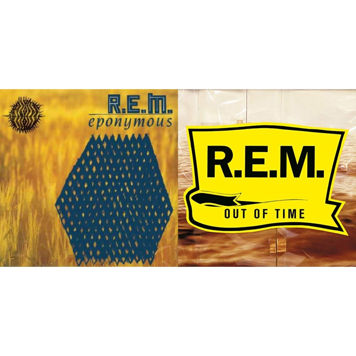 R.E.M. - Eponymous & Out Of Time - LP Vinyl Bundle