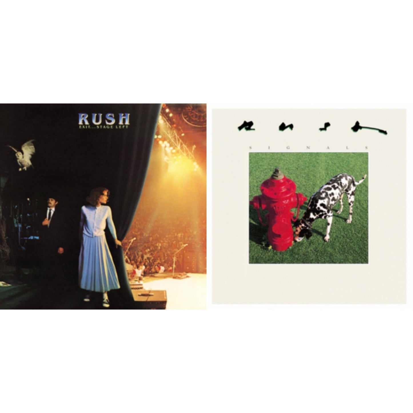 Rush - Exit Stage Left (180G) & Signals (180G) - LP Vinyl Bundle